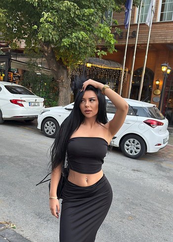 Siyah Parlak Püsküllü Kadın Saç Aksesuarı - Görsel 4