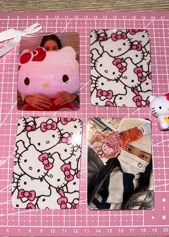 Jisoo solo hello kitty 4lü photocart