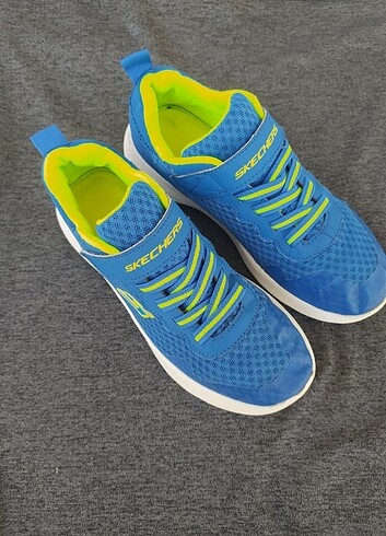 34 Beden mavi Renk #SKECHERS #Çocuk orjinal 