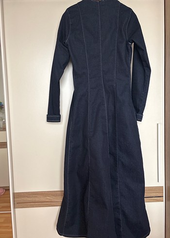 Lacivert Fermuarlı Uzun Moreno - Görsel 8