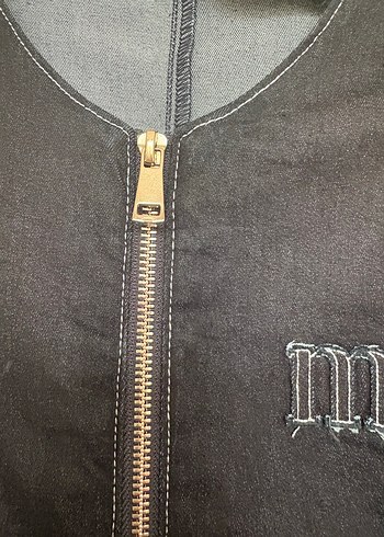 Lacivert Fermuarlı Uzun Moreno - Görsel 11