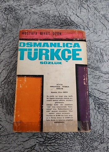  OSMANLICA TÜRKÇE SÖZLÜK
