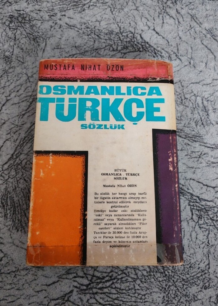 OSMANLICA TÜRKÇE SÖZLÜK - Görsel 2