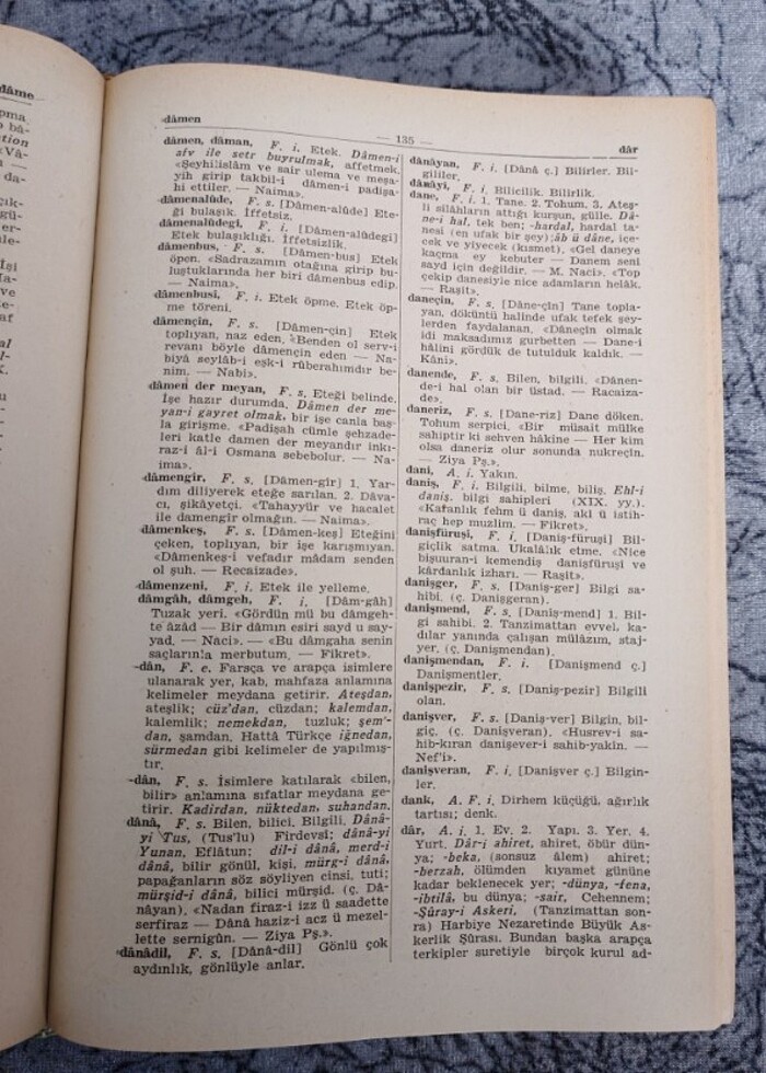 OSMANLICA TÜRKÇE SÖZLÜK - Görsel 5