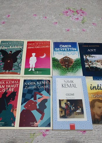 NAMIK KEMAL VE ÖMER SEYFETTİN KİTAPLARI