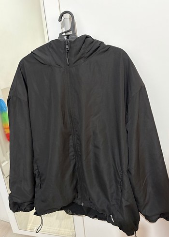 Defacto fit ince kumaş yağmurluk - Görsel 4