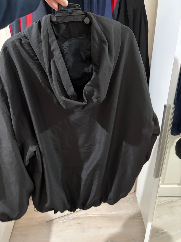 Defacto fit ince kumaş yağmurluk - Görsel 5