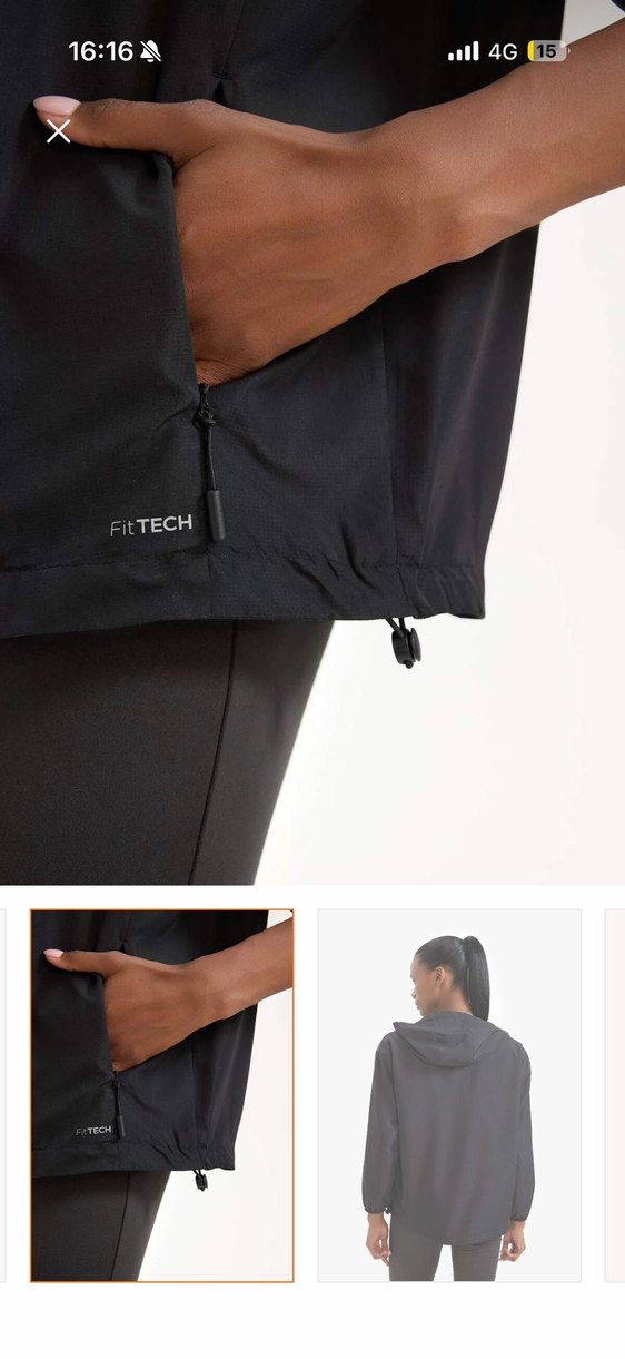 Defacto fit ince kumaş yağmurluk - Görsel 3