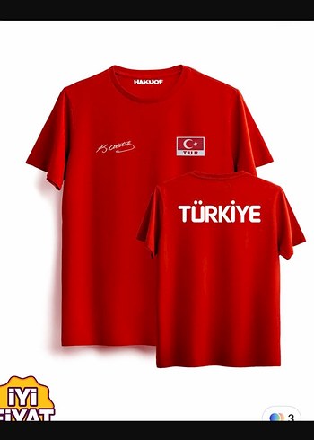 HAKUOF Türkiye tişörtü - Görsel 4