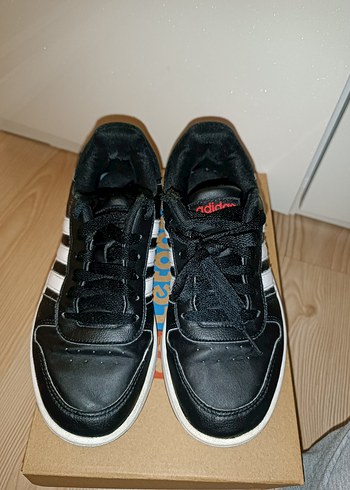 Adidas Erkek Çocuk Siyah Beyaz Spor Ayakkabı