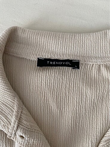 Trendyol & Milla TRENDYOL POLO YAKA ÖRME CROP GÖMLEK