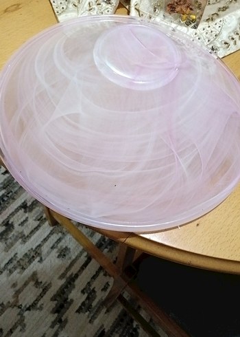  Beden Pastel Pembe Cam Vazo