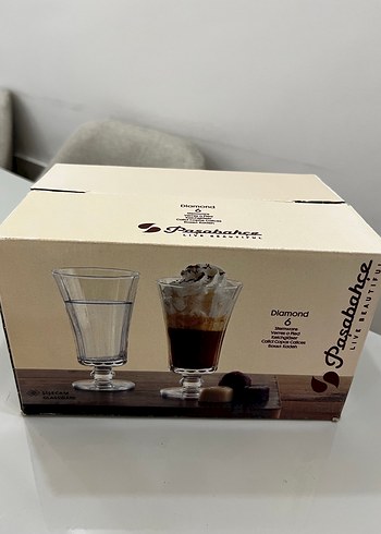 Paşabahçe 6'lı Kahve Yanı Su Bardağı