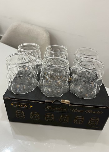 6'lı Kahve Yanı Su Bardağı