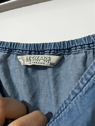 xxl Beden Lcw Denim Elbise