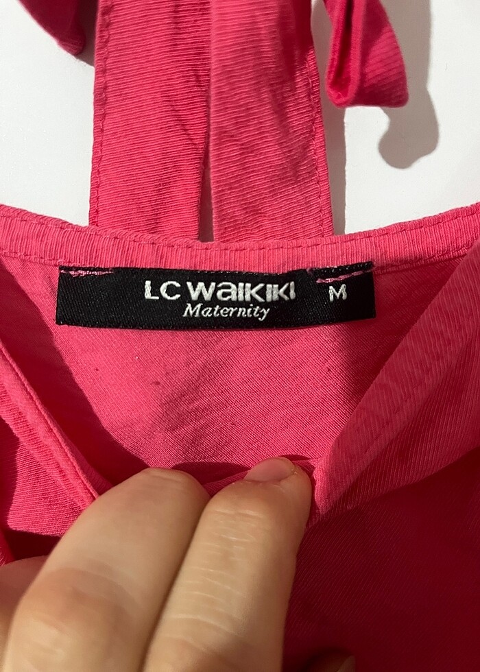 LCW Pembe Elbise - Görsel 4