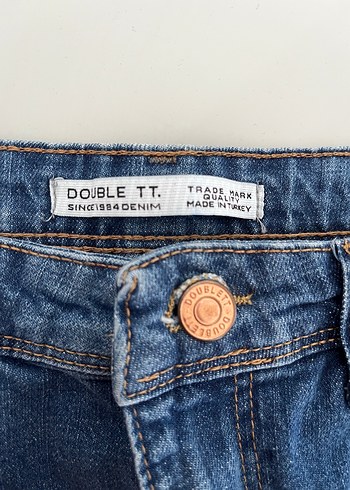Diğer Kadın Mavi Midi Denim Etek