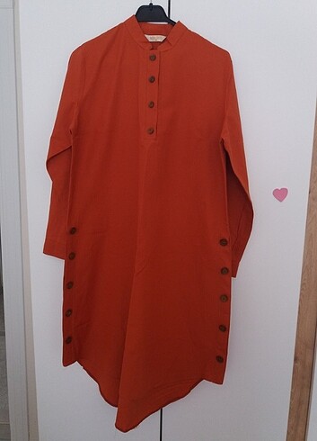 MODA LİBERTİ 48 BEDEN KETEN TUNİK