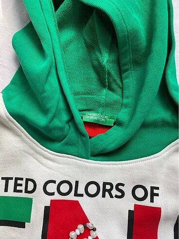 s Beden çeşitli Renk benetton sweatshirt