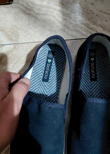 DeFacto Erkek Lacivert Espadril Günlük Ayakkabı - Görsel 5