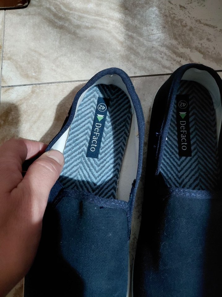 DeFacto Erkek Lacivert Espadril Günlük Ayakkabı - Görsel 5