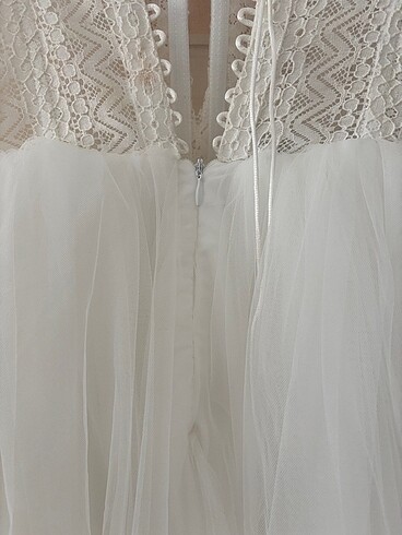 bekarlığa veda için beyaz tütü elbise - Görsel 9