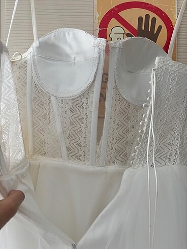 bekarlığa veda için beyaz tütü elbise - Görsel 11