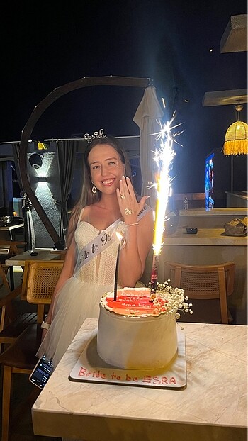 bekarlığa veda için beyaz tütü elbise - Görsel 3