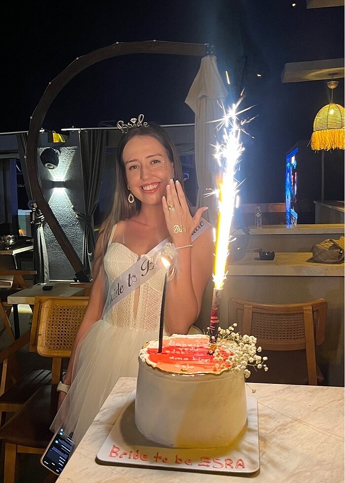 bekarlığa veda için beyaz tütü elbise - Görsel 3