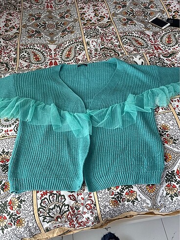 trendyomilla mavi hırka