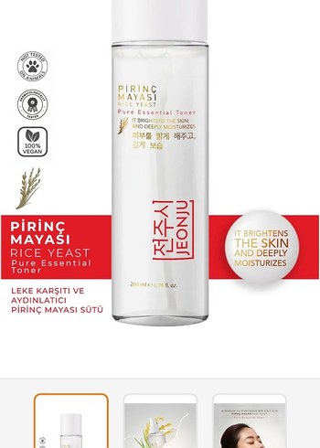 Beden Renk Jeonju Pırınç Mayası Tonik 200 ml