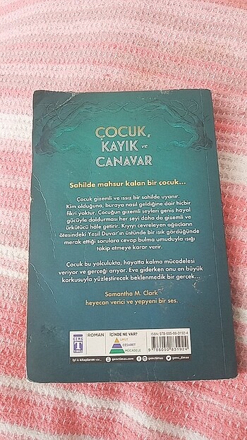  Çocuk kayık ve canavar okuma kitabı