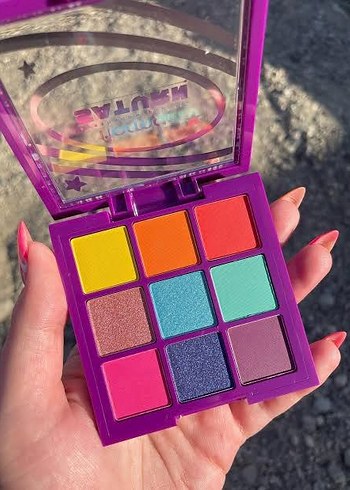 Flormar SATURN Çok Renkli Parlak Far Paleti - Görsel 2