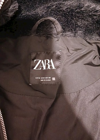 Siyah Kürklü Midi Kadın Kışlık Mont - Görsel 2