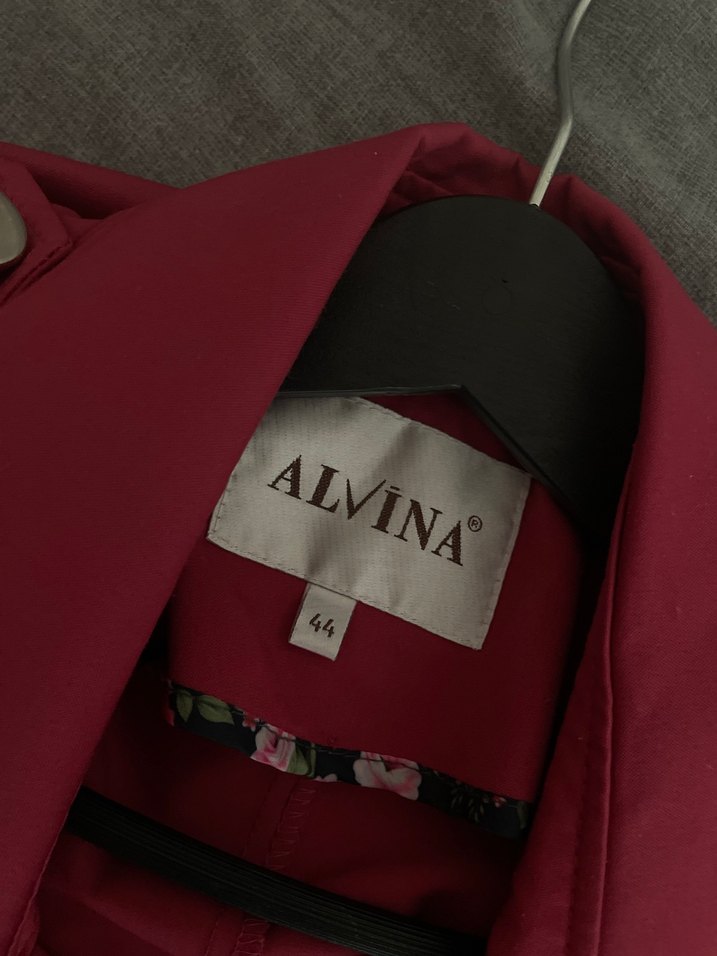 Fuşya Uzun Kadın Trençkot - Görsel 4