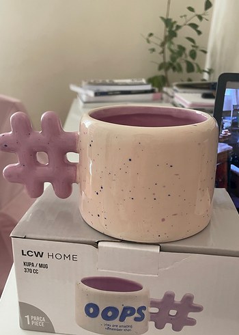Lc Waikiki Home LCW HOME Pembe Pastel OOPS Kupa 370cc