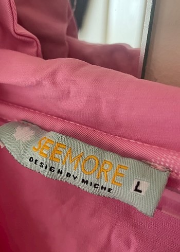 Kızlar için Pembe Kapüşonlu Düğmeli Yağmurluk - Görsel 4