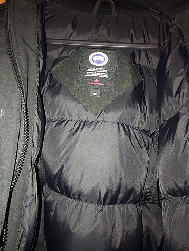 s Beden siyah Renk Canada goose siyah parka