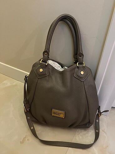 Marc Jacobs Gri/Bej Omuz/Çapraz Çanta