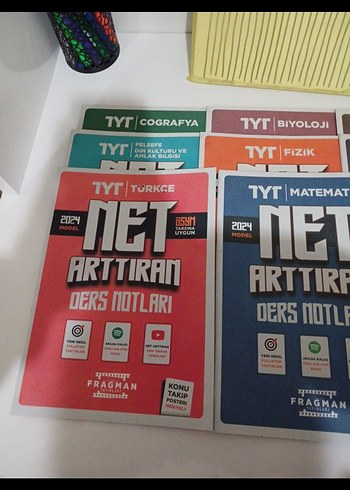 2024 TYT Net Arttıran Ders Notları Seti