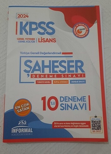 KPSS Lisans Genel Yetenek Genel Kültür Deneme