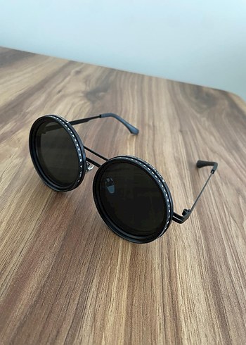 Ayarlanabilir lensli Steampunk güneş gözlüğü - Görsel 6