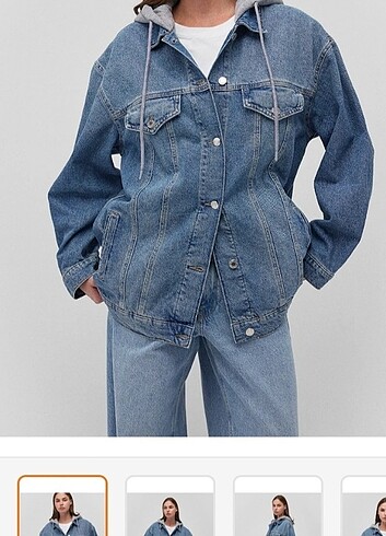 Mavi lexa 90 lar Indigo si jean ceket 