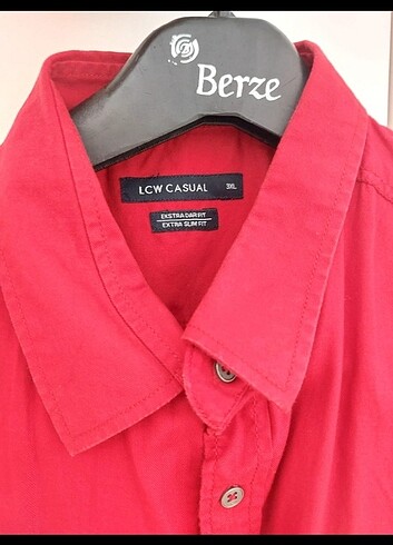 LC Waikiki LCW CASUAL KIRMIZI GÖMLEK