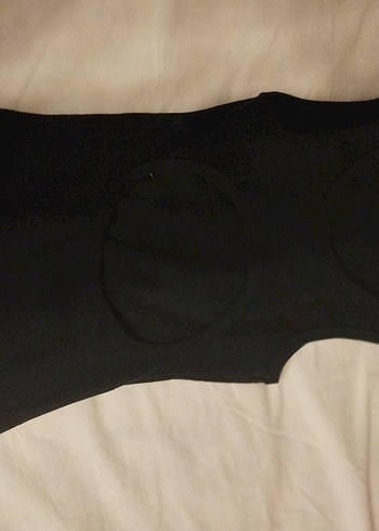 Siyah V Yaka Kadın Uzun Elbise - Görsel 7