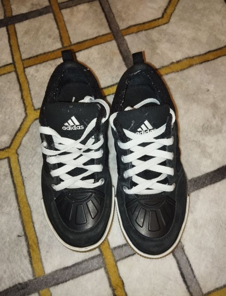 Siyah Street Wear Erkek Ayakkabı Bağcığı - Görsel 2