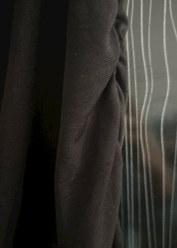 Siyah Drapeli Hamile Bluzu - Görsel 3