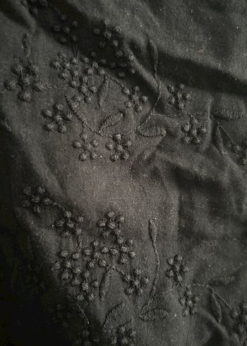 Siyah Kolsuz Hamile Bluzu - Görsel 2