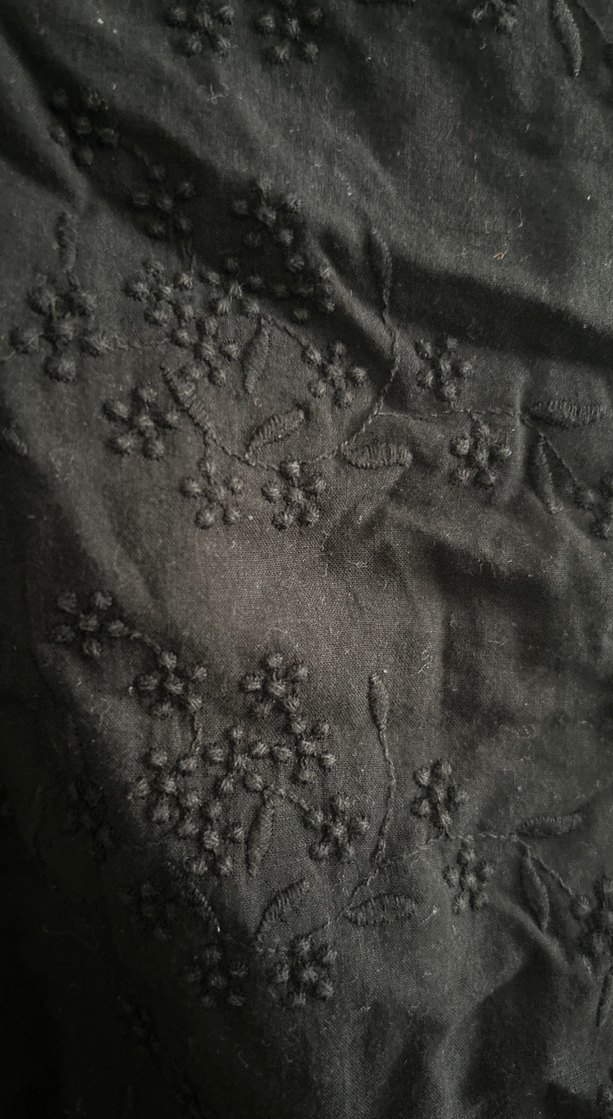 Siyah Kolsuz Hamile Bluzu - Görsel 2