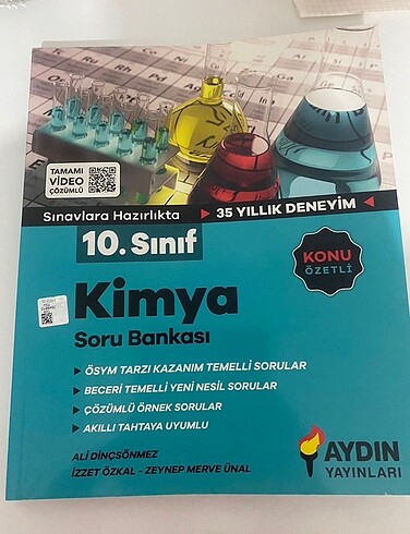 10.sınıf kimya test kitabı